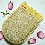 Мочалка з люфи овал Кишенька №7