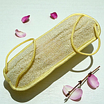 Мочалка з люфи довга 33 см №15