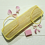 Мочалка з люфи довга 40 см №16