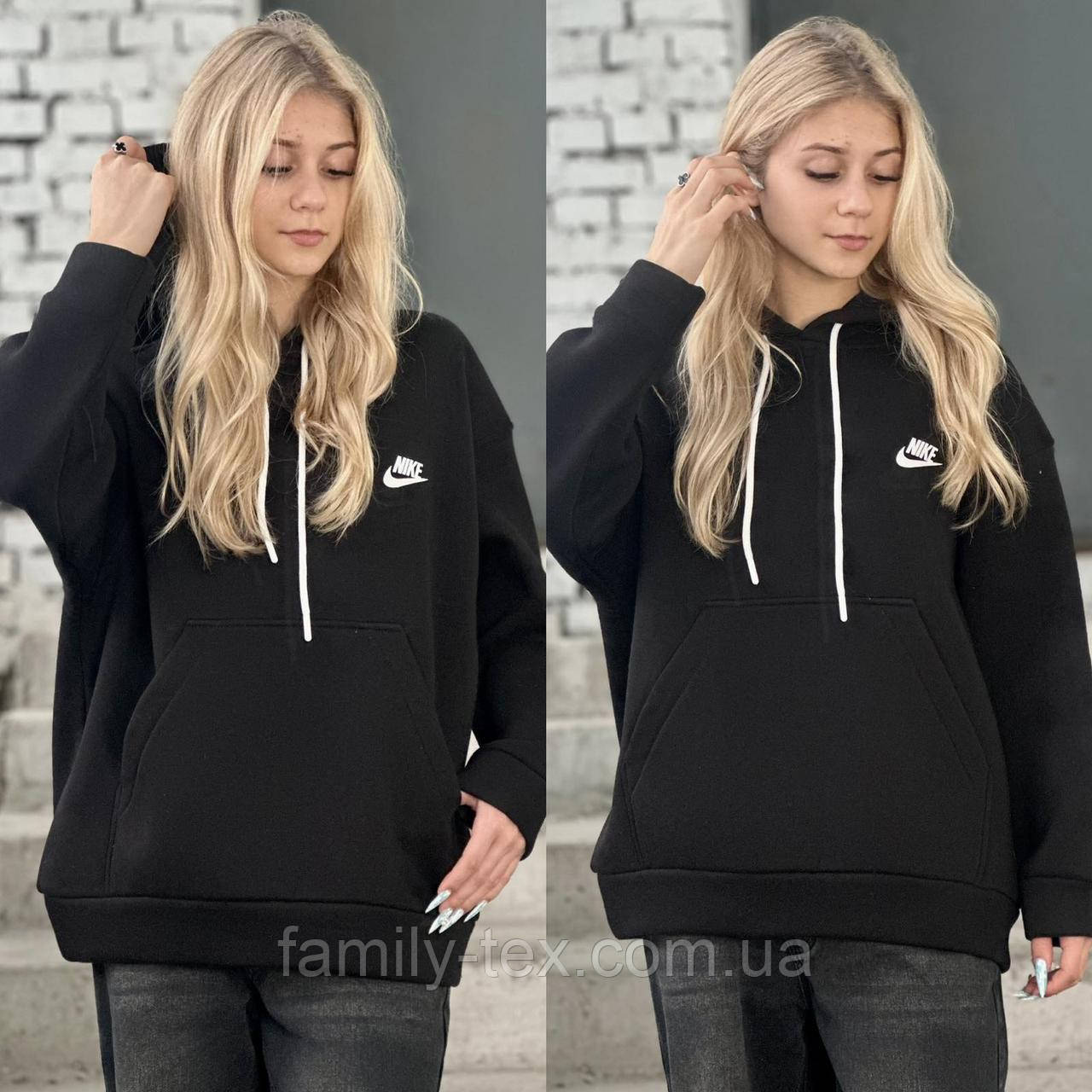 Тепле худі оверсайз для підлітків, розміри на рости 134 - 160 см, фото 1