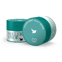 Молочна комуфлююча Base Siller Cover MILKY SHINE №2 (синій), об'єм 30 мл ( "№ 1020")