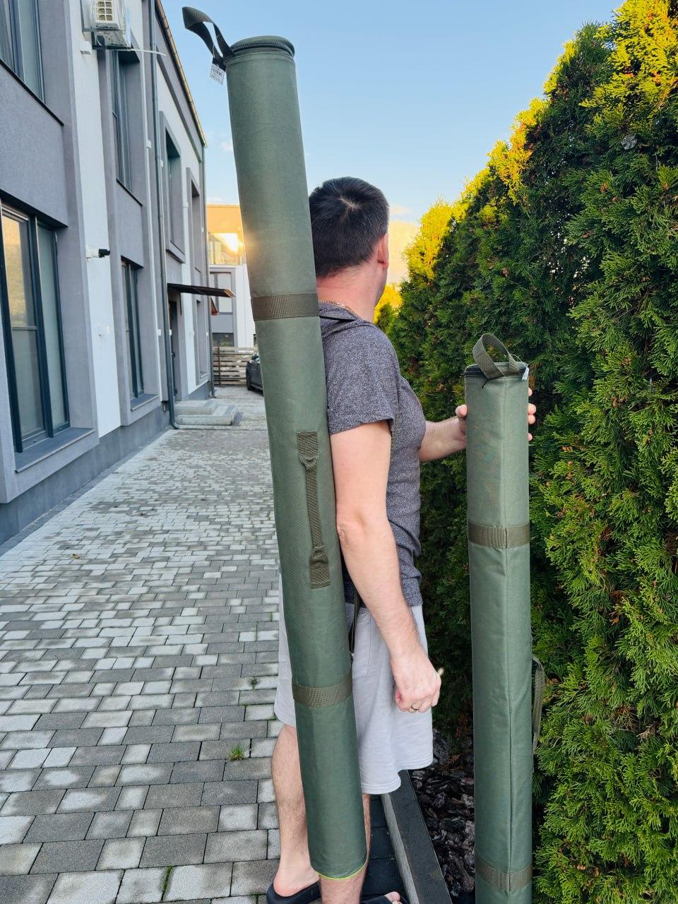 Тубус жосткий під вудки 130 см довжина і 11см діаметр, фото 1