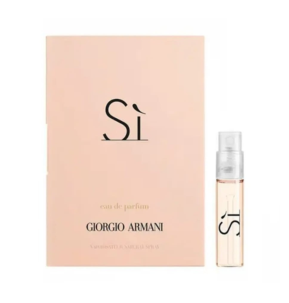 Оригінальний пробник парфумів Giorgio Armani Si 1,2ml, шлейфовий фруктовий ванільний аромат для жінок, фото 1