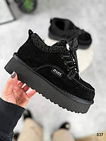 Жіночі сноубутси на платформі зима