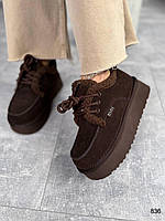 Жіночі сноубутси на платформі зима