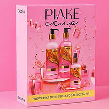 Подарунковий набір для догляду за волоссям Soika & GTM "Рідке скло" 3 в 1