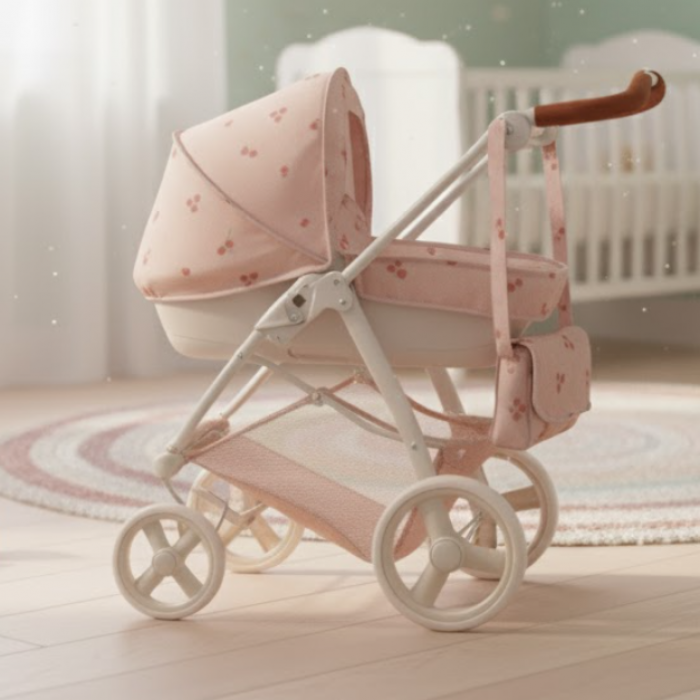 Коляска для ляльок класична 51-26см, з сумкою, FiVEoNiNE T726054, фото 1