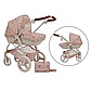 Коляска для ляльок класична 51-26см, з сумкою, FiVEoNiNE T726054, фото 2