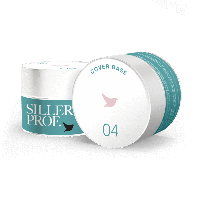 Siller Cover Base №4 камуфлююча база (рожево-бежева), об'єм 50 мл ( "№ 1020")