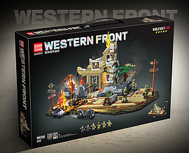 Конструктор Western Front (Західний фронт) Quan Guan 1145 деталей із фігурками солдатів для Лего Lego