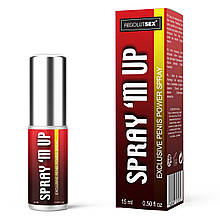 Чоловічий інтимний спрей для затримки еякуляції Ruf Absolut Sex Spray'M Up, 15 мл