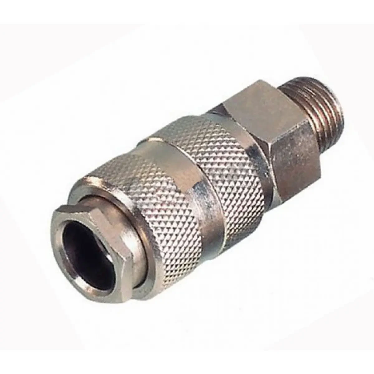 Швидкороз'ємне з'єднання 1/4" зовнішнє різьблення AIRKRAFT SE1-2SM (швидкоз'єм), фото 1