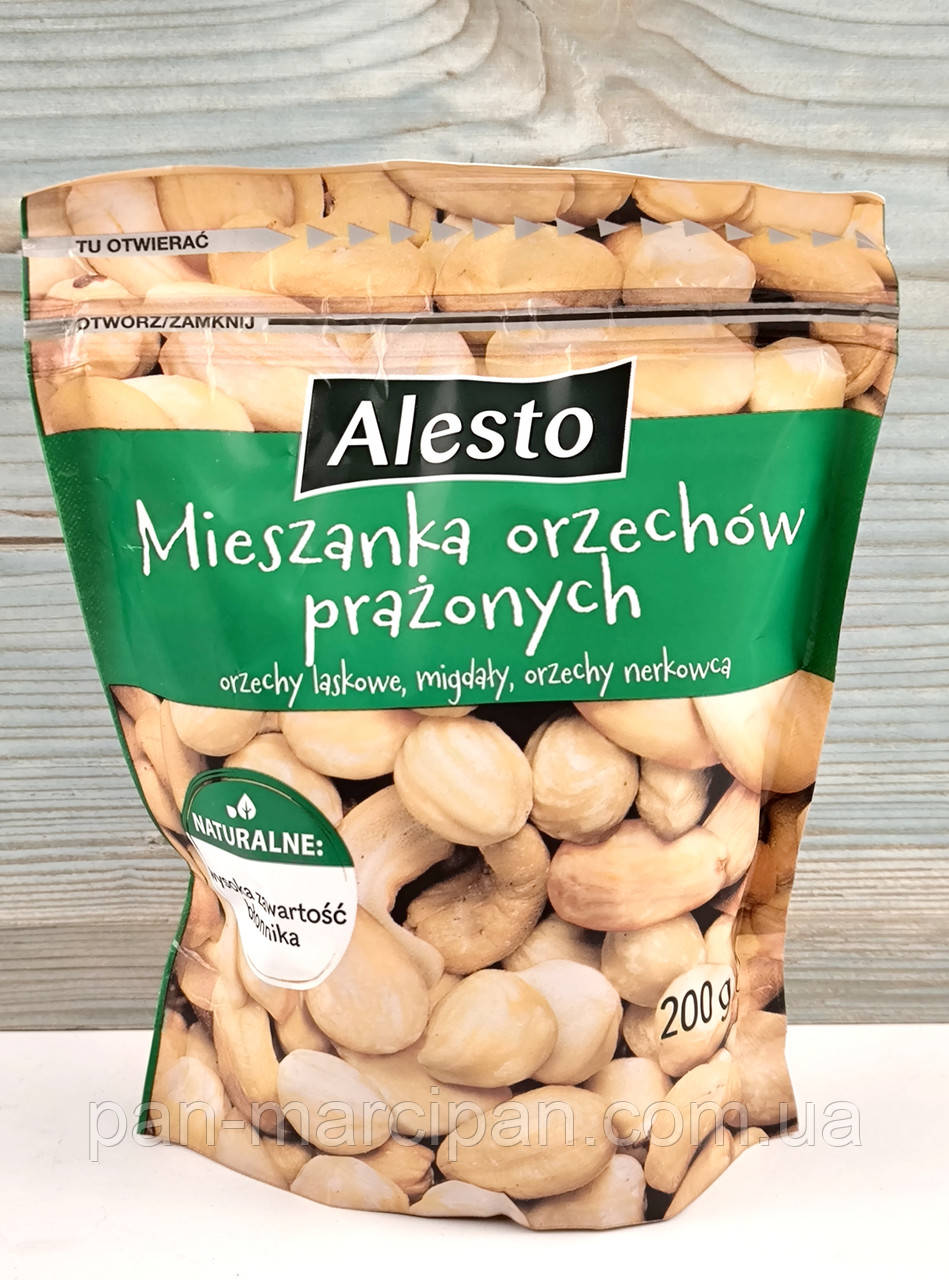 Суміш горіхів Alesto Mieszanka orzechow prazonych 200 г Польща, фото 1