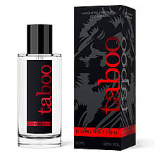 Елітна чоловіча туалетна вода з феромонами Ruf Taboo Domination, 50 мл