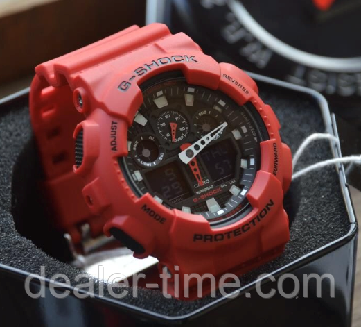 Часы Casio G-Shock GA-100B-4A - фото 3 - id-p281499401