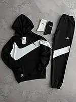 Спортивний костюм Nike (худі + штани) трьохнитка, Чоловічий спортивний костюм Nike