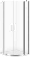 Душова кабіна CERSANIT Moduo 80x80x195см S162-009 прозоре скло/хром без піддону