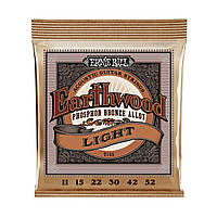 ERNIE BALL P02148 Earthwood Струни для акустичної гітари фосфорна бронза .011-.052