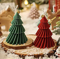 Молд "Різдвяна ялинка" L, мод.83, для свічки, 1 шт. Розмір приблизно 12х9 см