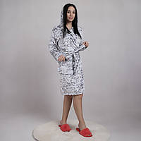 Махровий жіночий халат р.46-58