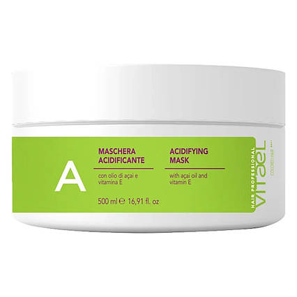 Маска для фарбованого волосся VITAEL COLORED HAIR ACIDIFYING MASK VTL0002
