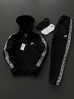 Чоловічий зимовий костюм Nike, Зимовий чоловічий костюм Nike чорний