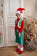 «Ельф новорічний» карнавальний костюм для хлопчика. Дитячий костюм Ельфа для хлопчика