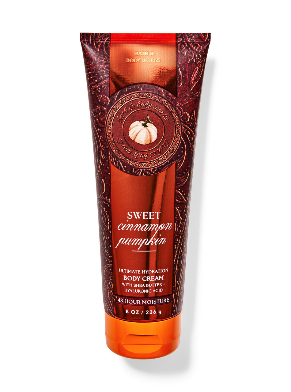 Крем для тіла Bath & Body Works — Sweet Cinnamon Pumpkin Ultimate Hydration Body Cream / 226 г, фото 1