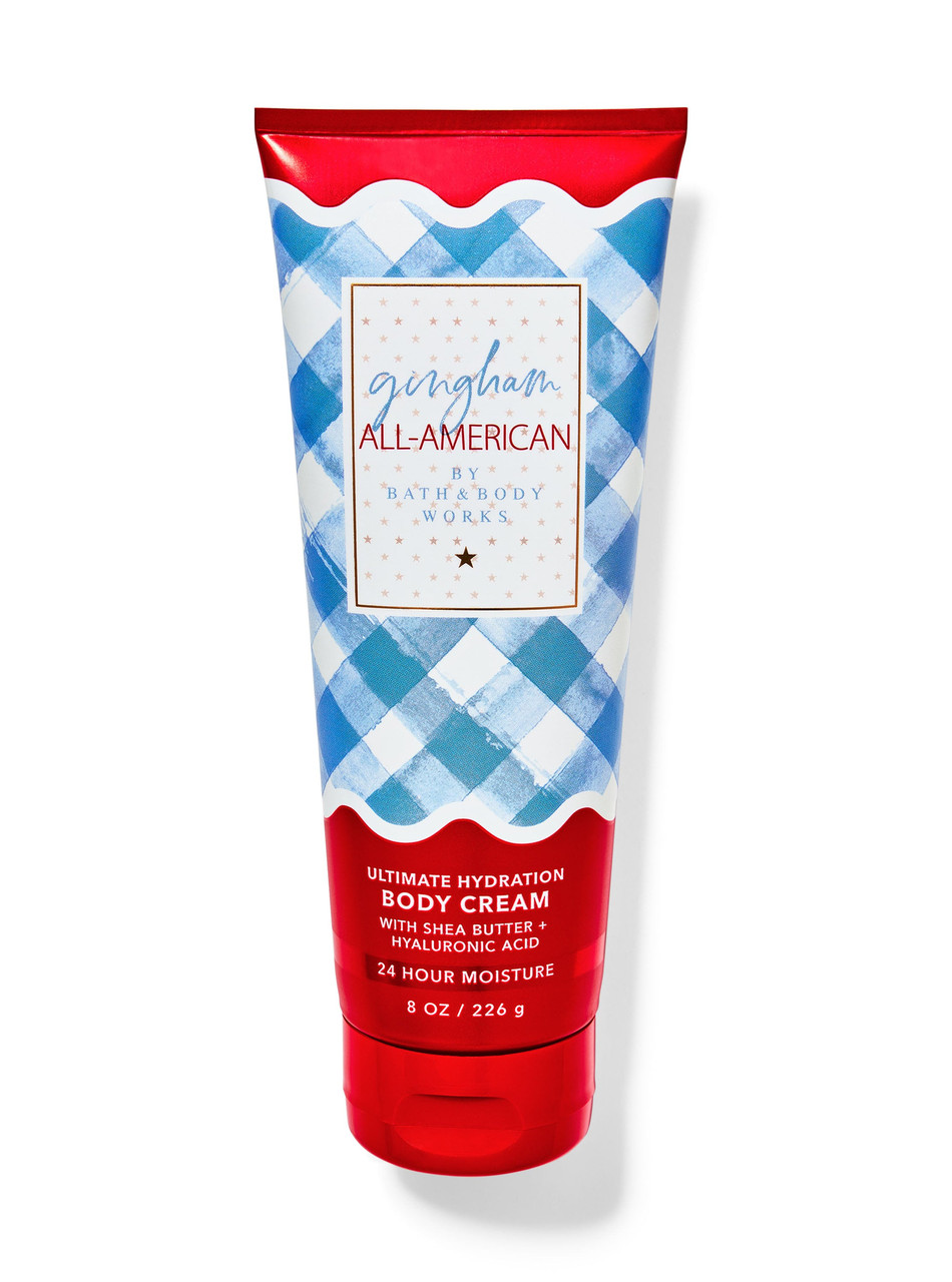 Крем для тіла Bath & Body Works — Gingham All-American Ultimate Hydration Body Cream / 226 г, фото 1