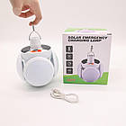 Комплект 2шт Акумуляторна лампа BL 2029-01 на сонячній батареї / Кемпінговий світильник / Підвісний ліхтар, фото 10