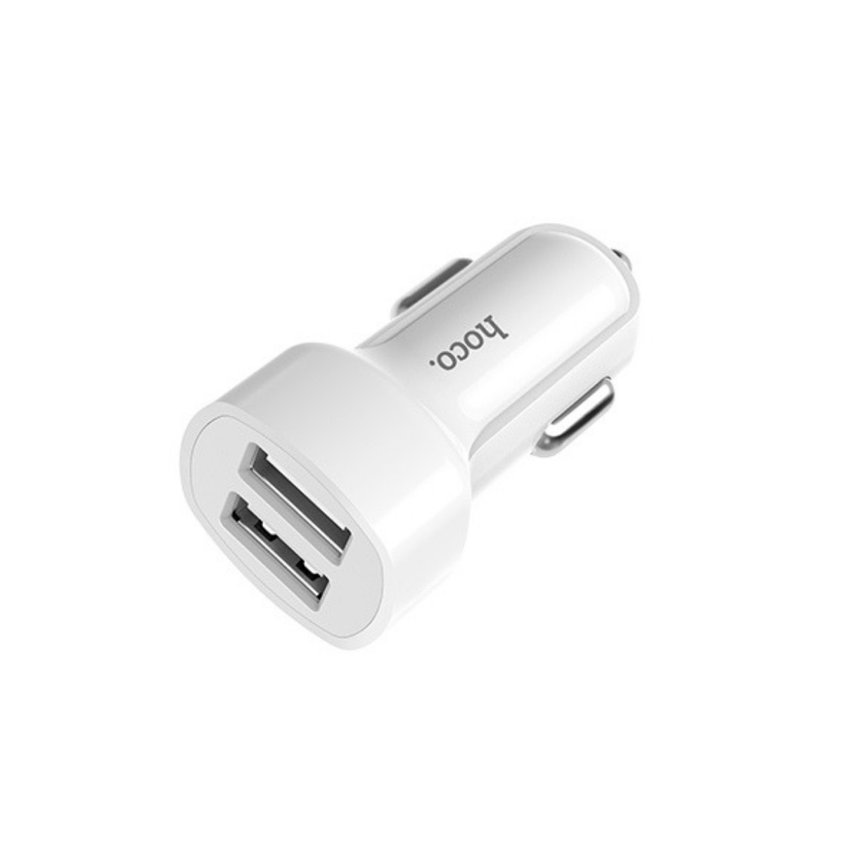 АЗП Hoco Z2A two-port car charger 2USB 2.4A Білий, фото 1