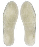 Устілки для взуття фетр + овчина 38 розмір (довжина 24.7 см), фото 2