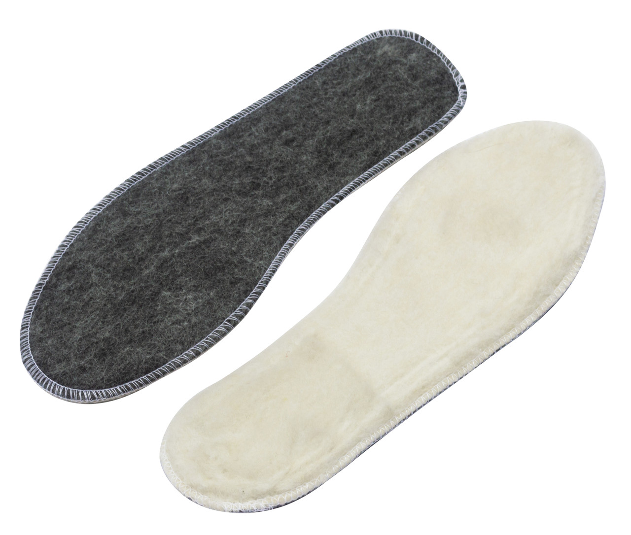 Устілки для взуття фетр + овчина 41 розмір (довжина 26,3 см), фото 1