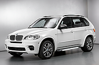Боковые Подножки New Vision Grey (2 шт., Алюминий) для BMW X5 E-70 2007-2013 гг