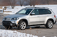 Боковые Подножки Fullmond (2 шт., Алюминий) для BMW X5 E-70 2007-2013 гг