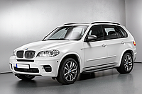 Боковые пороги Bosphorus Black (2 шт., алюминий) для BMW X5 E-70 2007-2013 гг