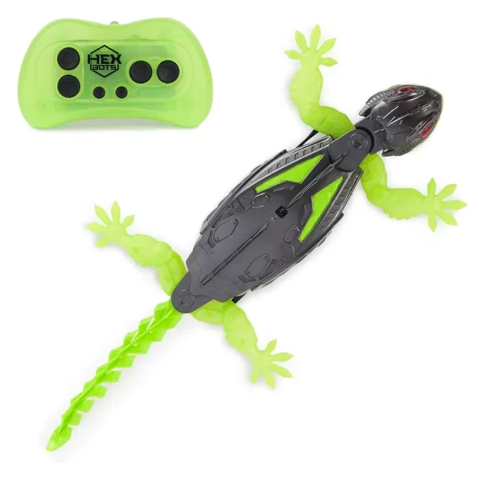 HEX BOTS Wall Crawler Gecko Хамелеон Інтерактивна іграшка, фото 1