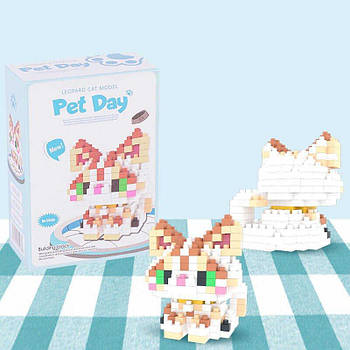 Конструктор 50+деталей "Кіт", дрібні деталі 225/223/217/221 G-Rich