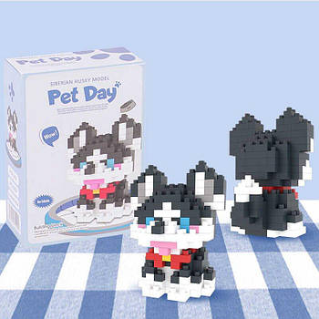 Конструктор 50+деталей "Тварина", дрібні деталі 209/208/219/216 G-Rich