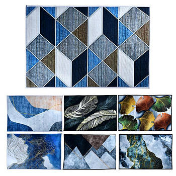 Килимок придверний "Feather" 40*60см R101185 G-Rich