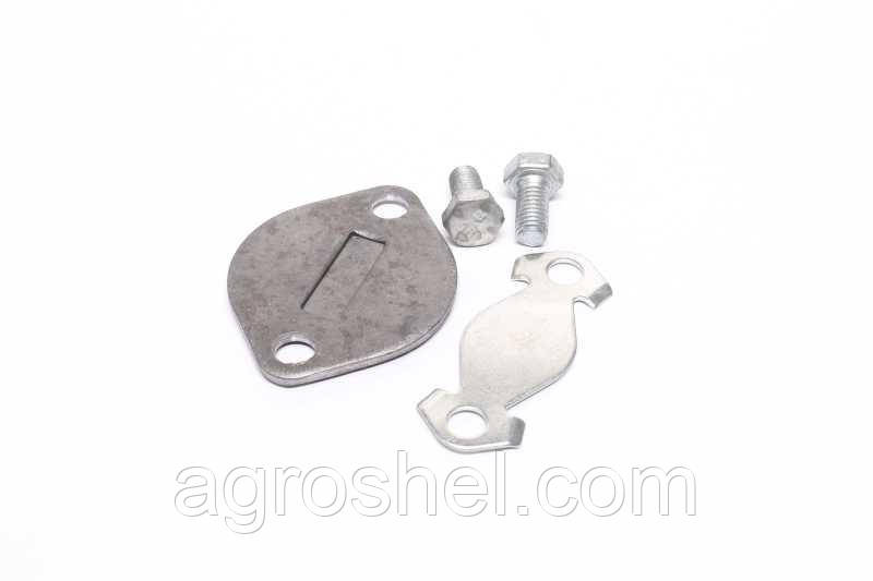 КРИШКА ХРЕСТОВИНИ КАМАЗ,МАЗ, УРАЛ, ЗІЛ, ГАЗ У ЗБОРІ ПЛАСТИНОЮ Й БОЛТАМИ, фото 1