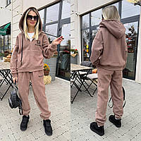 Костюм теплий флісовий з вишивкою 3458