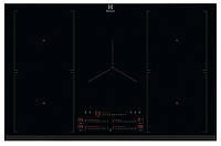 Варильна поверхня Electrolux індукційна, 80см, розширена зона, Hob2Hood, чорний Обирай - Perec