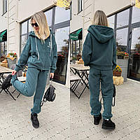 Костюм теплий флісовий з вишивкою 3458