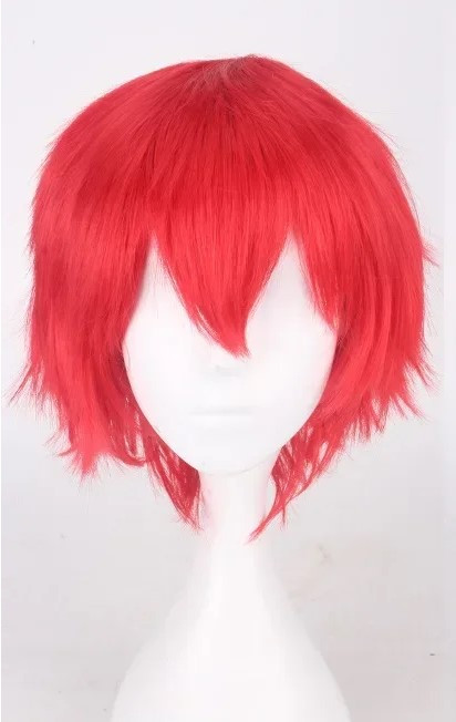 Перука коротка штучна червона (KOR-red), фото 1