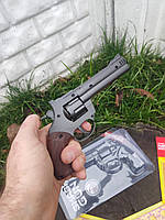 Пістолет револьвер magnum металевий на пістонах 23*13, 6*3, 5 см 3 пачки пістонів в комплекті