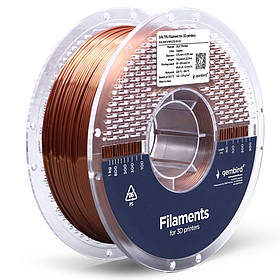 Філамент для 3D-принтера, Silk TPU, 1.75 мм, мідний 3DP-STPU1.75-01-CO - MegaLavka