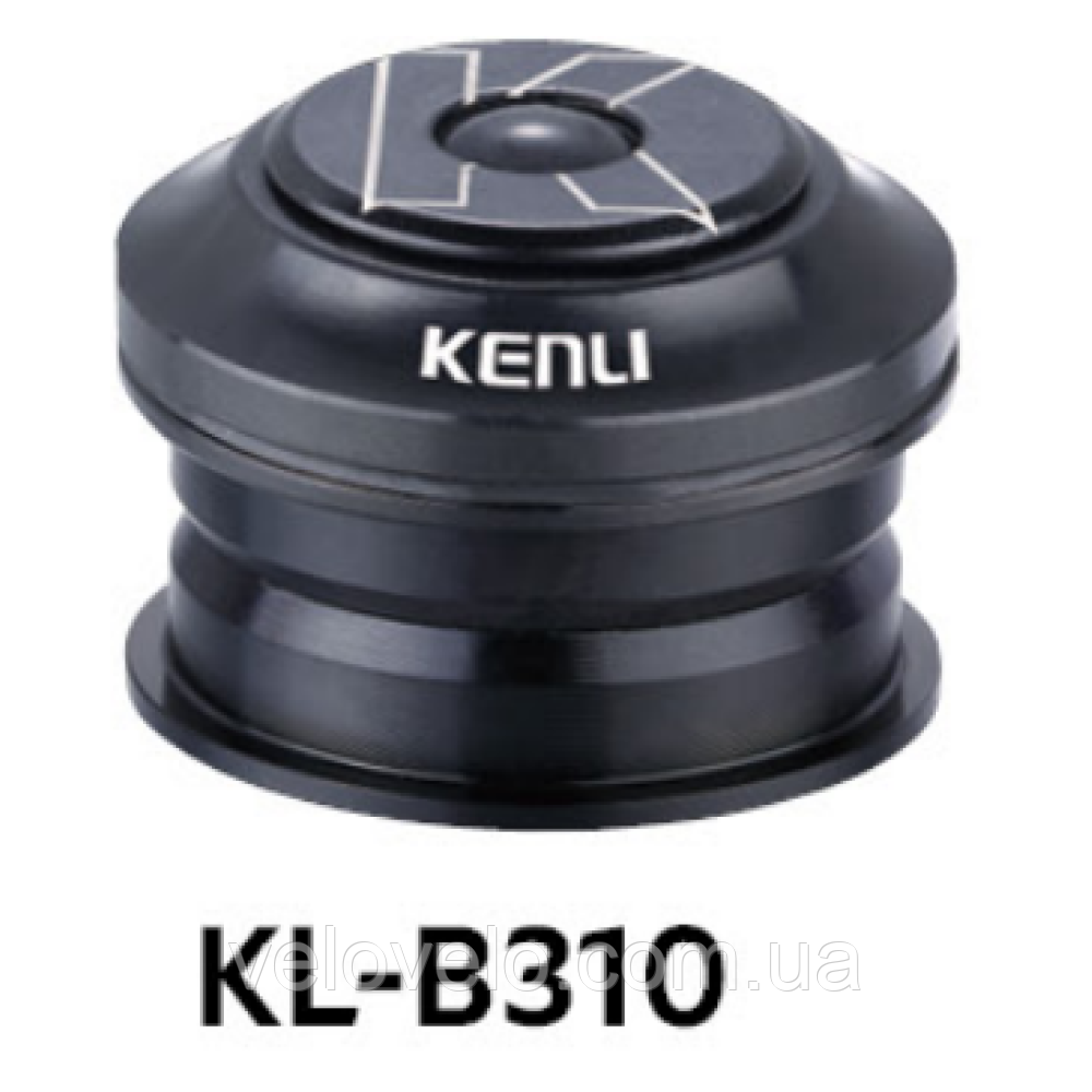 Рульовий набір KENLI KL-B310 1-1/8" ZS 44/28.6 ZS 44/30 напівінтегрований, пром підшипник