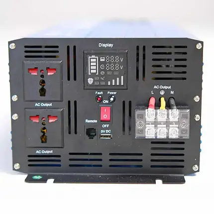 Інвертор Pure Sine Wave RGS-5000W 48V перетворювач напруги інвертор з чистою синусоїдою, фото 2