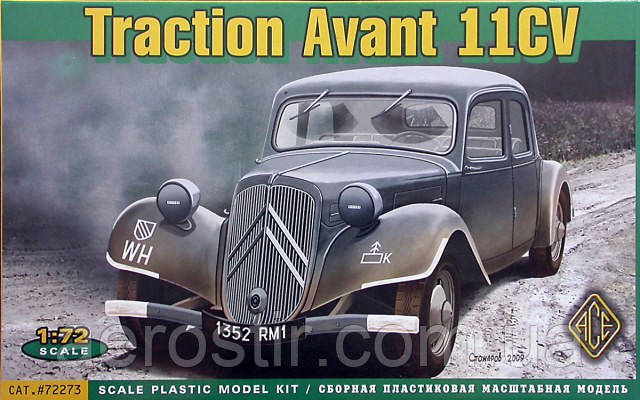 Traction Avant 11CV 1/72 ACE 72273